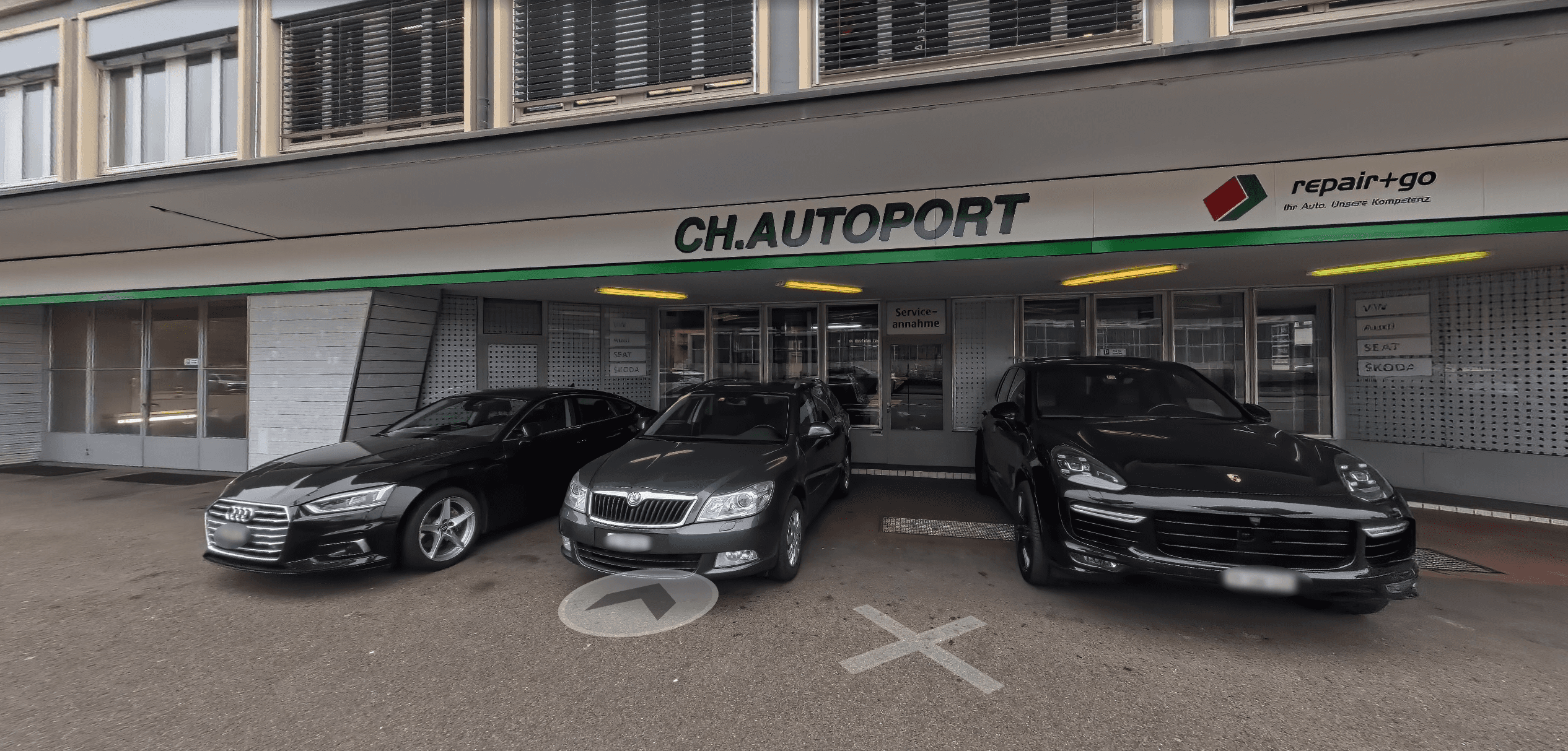 Google Maps Street View CH.Autoport Garage
