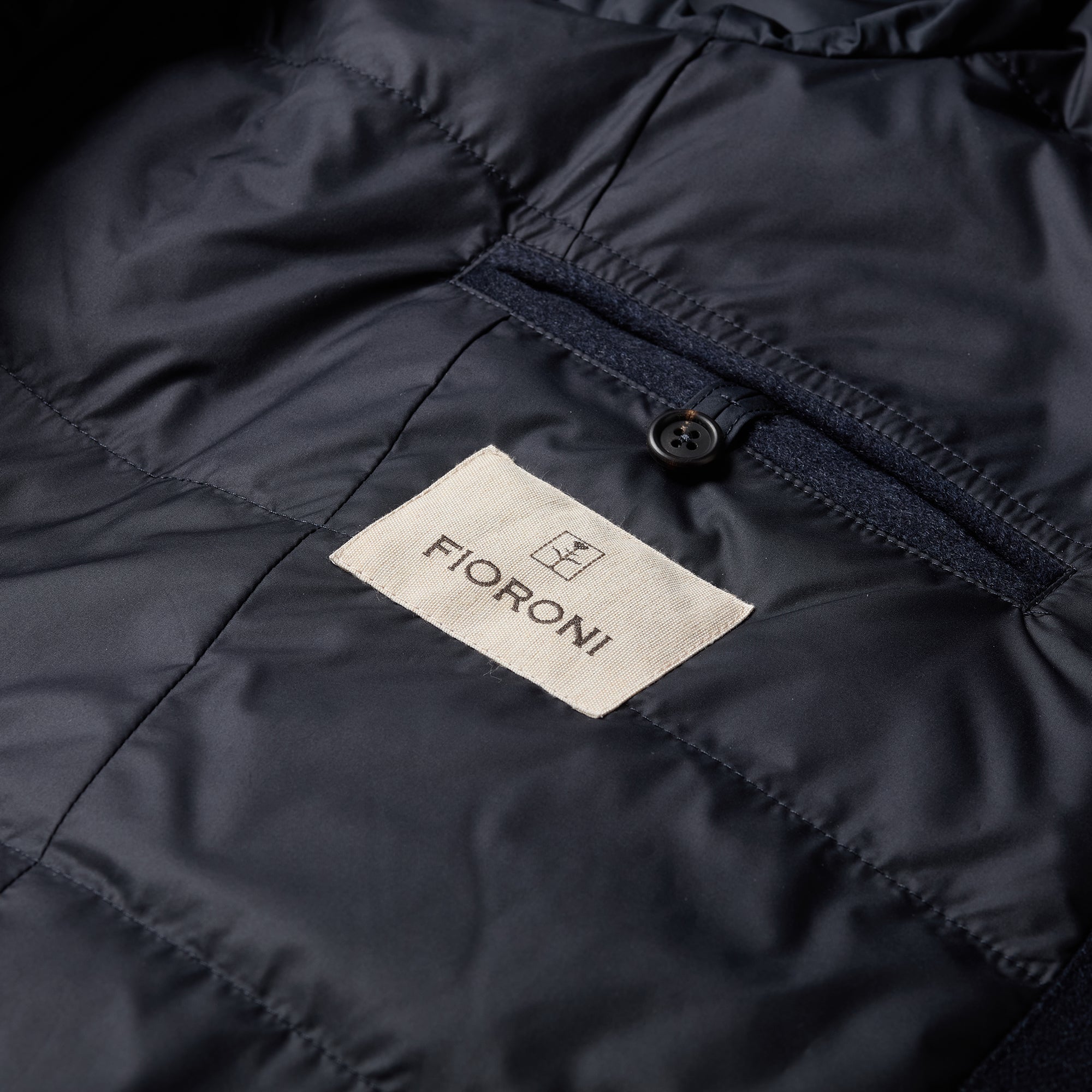 Wool Goose Down Sports Jacket - Mandelli UK