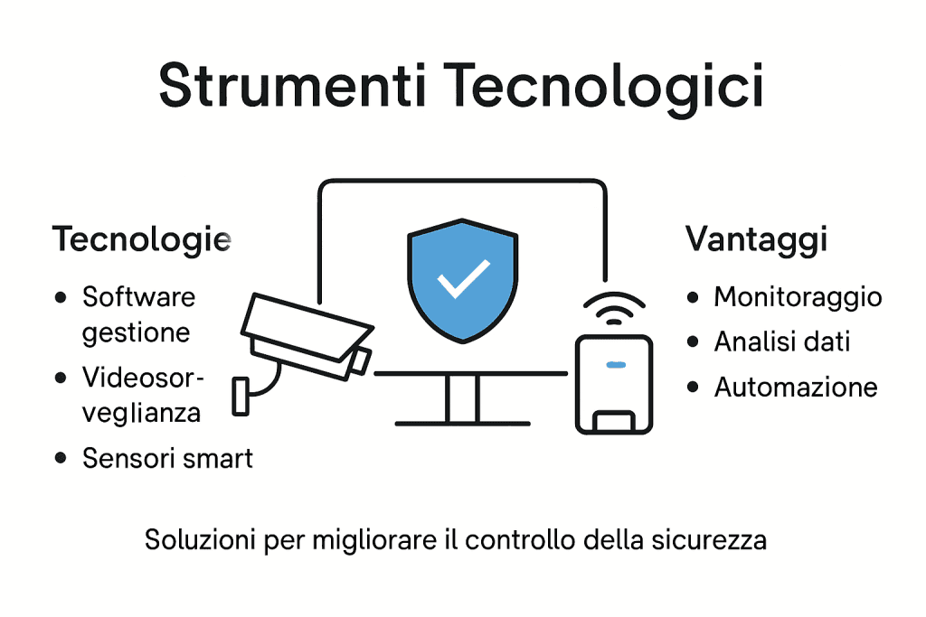 Infografica: le soluzioni tecnologiche per proteggere la sicurezza in azienda