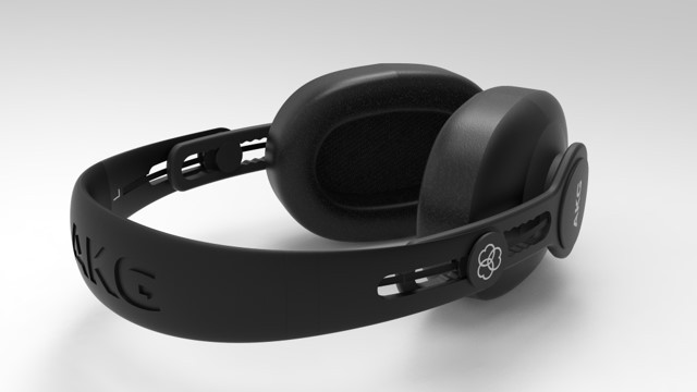 Preview of a render of the AKG 361 headphones
