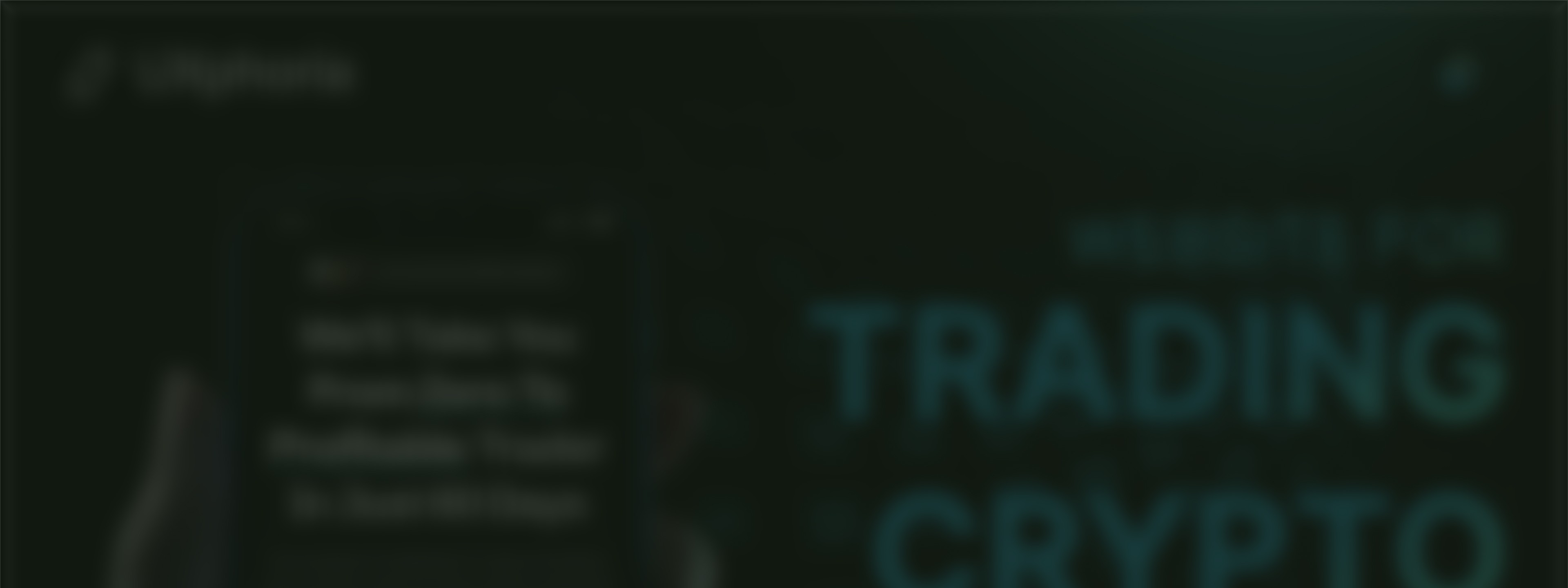 CRO landing page case study for crypto education platform