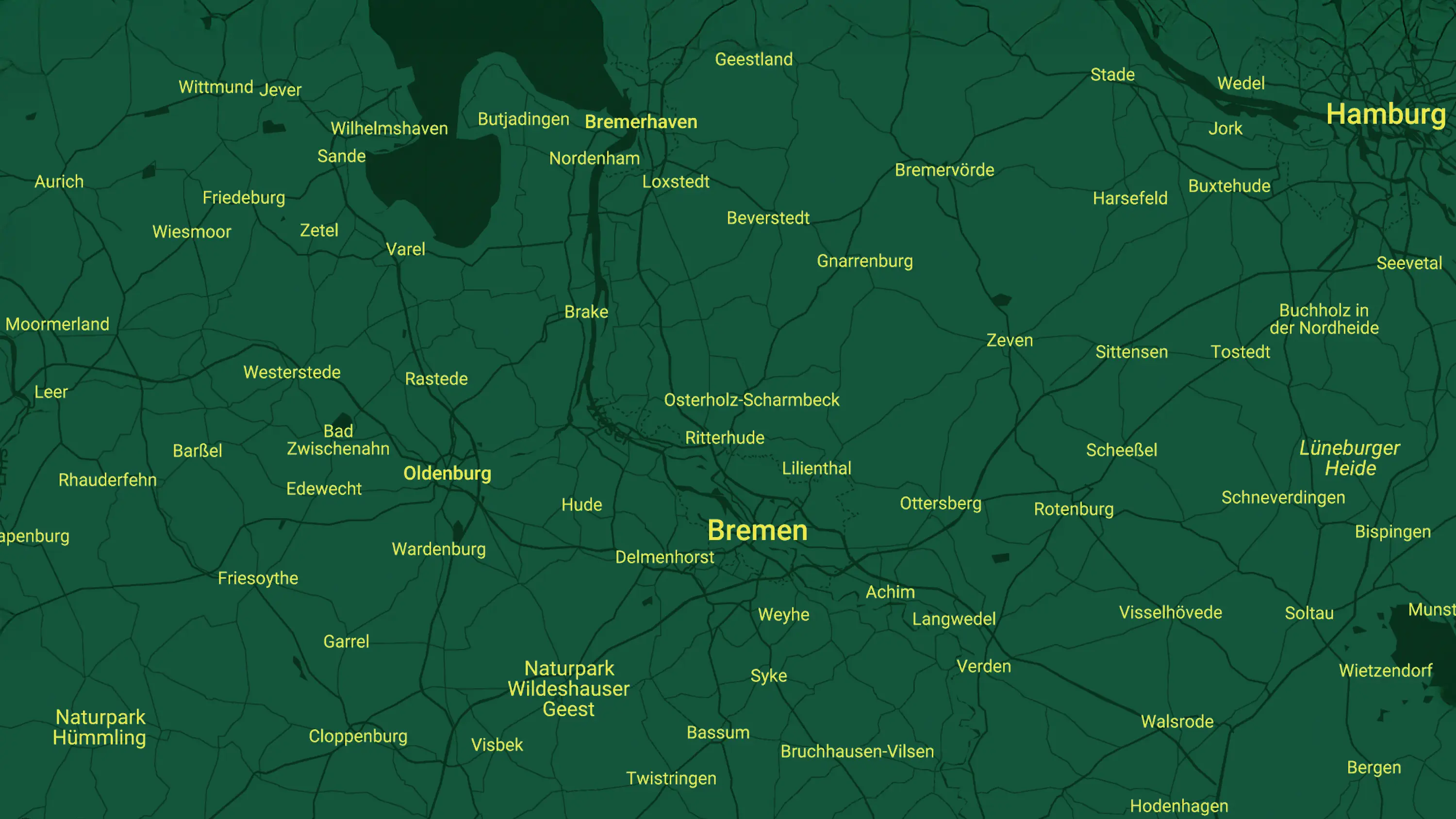 Karte mit Firmen-Standort