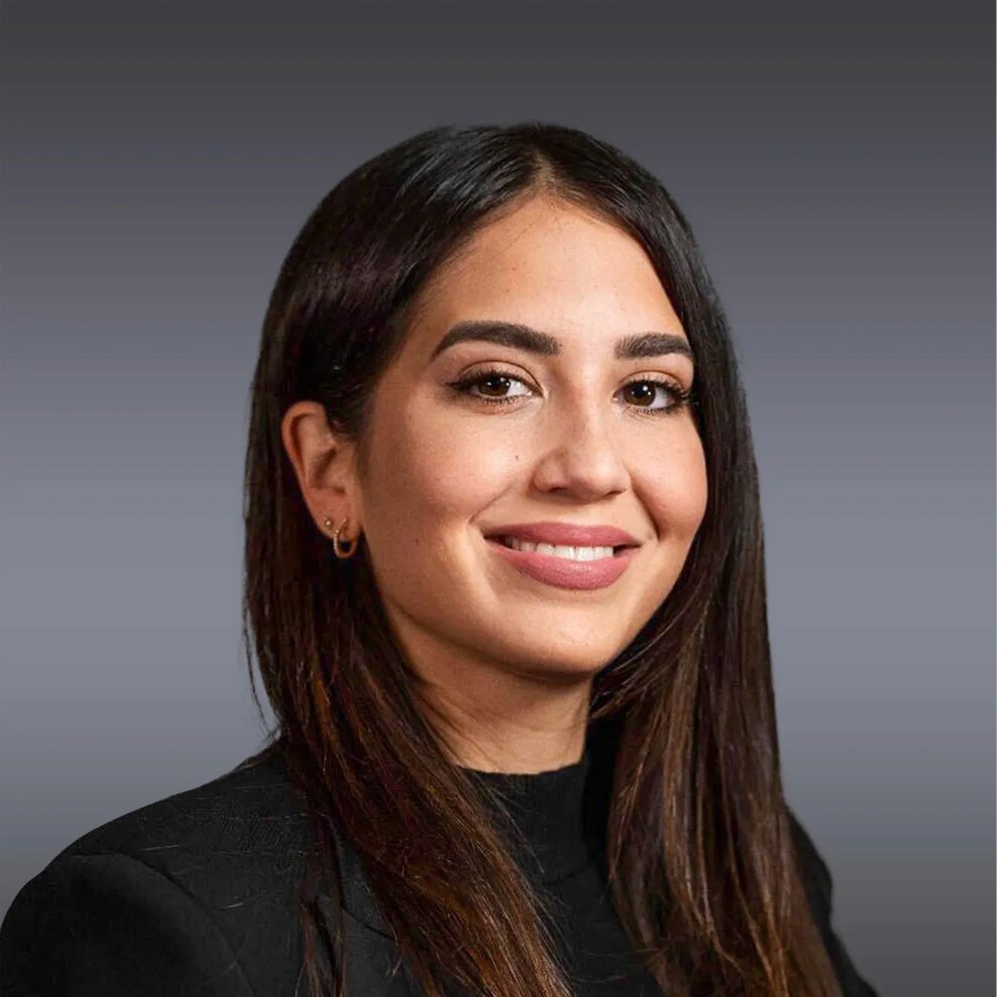 headshot of female in bright background