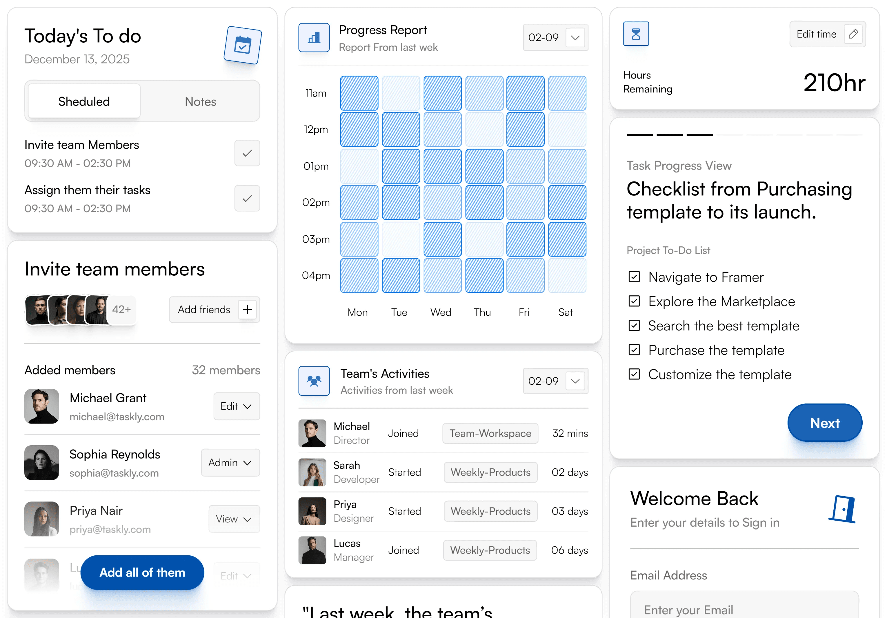 Product Features Preview
