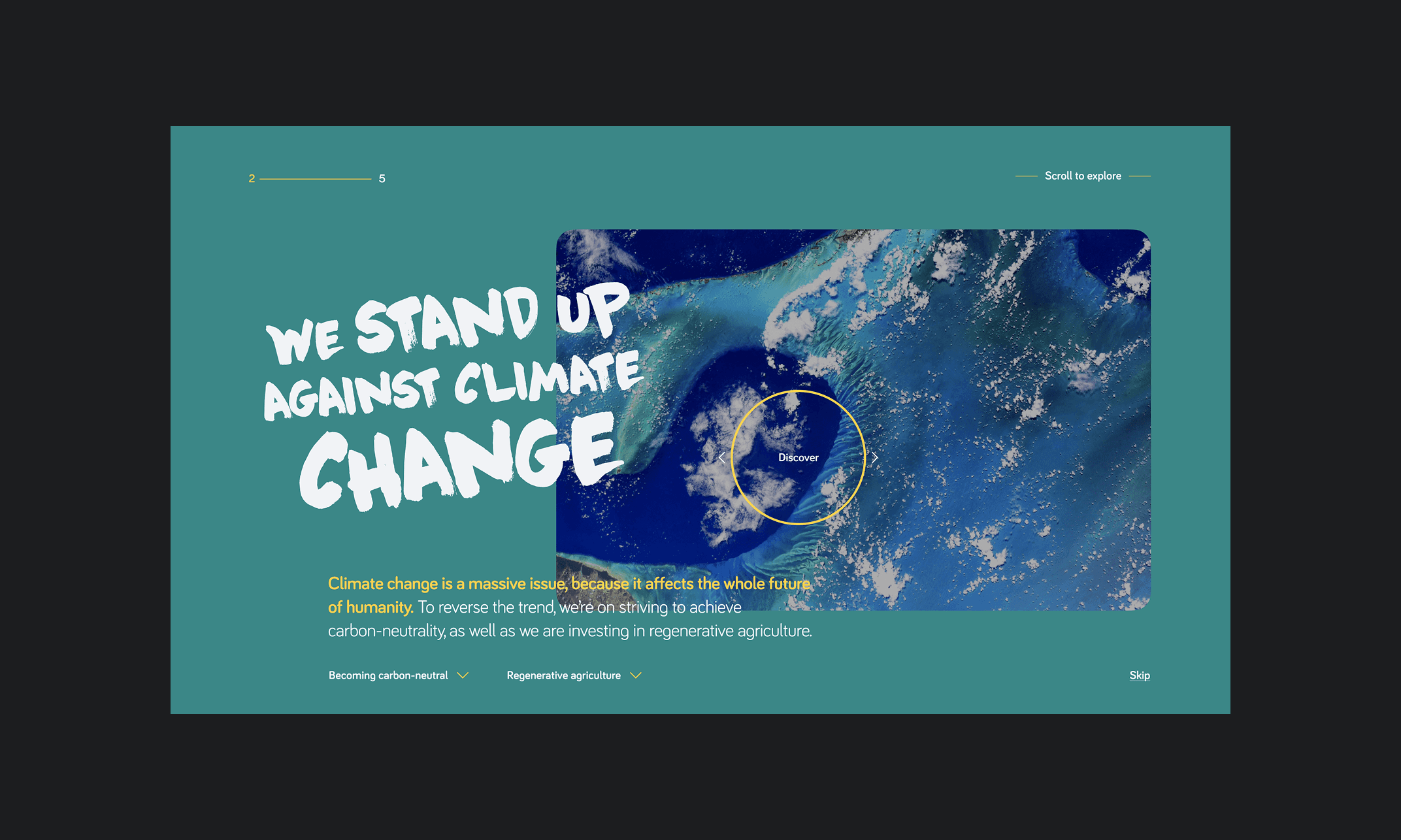 Image with the app presentation