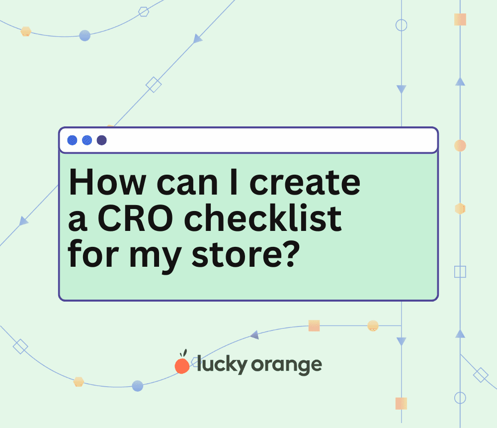 How Can I Create a Comprehensive CRO Checklist for My Online Store?