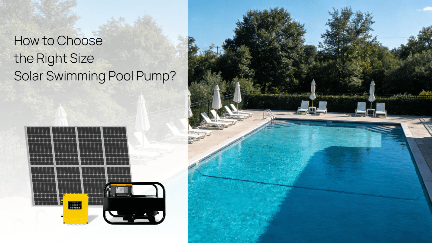 Choose the Right Size Solar Swimming Pool Pump