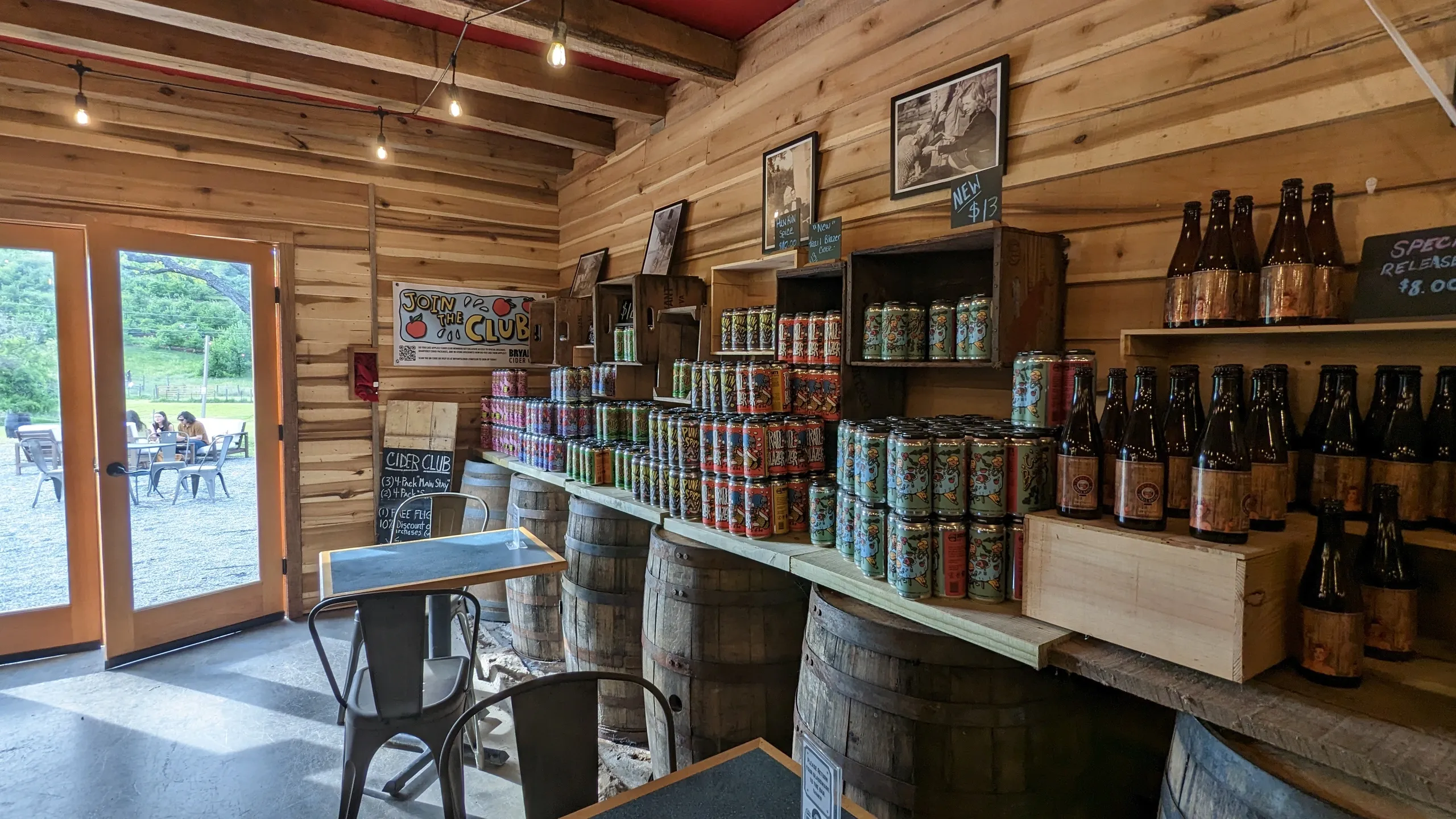 Visit Bryant's Cider & Brewery along Route 151 in Nelson County Virginia