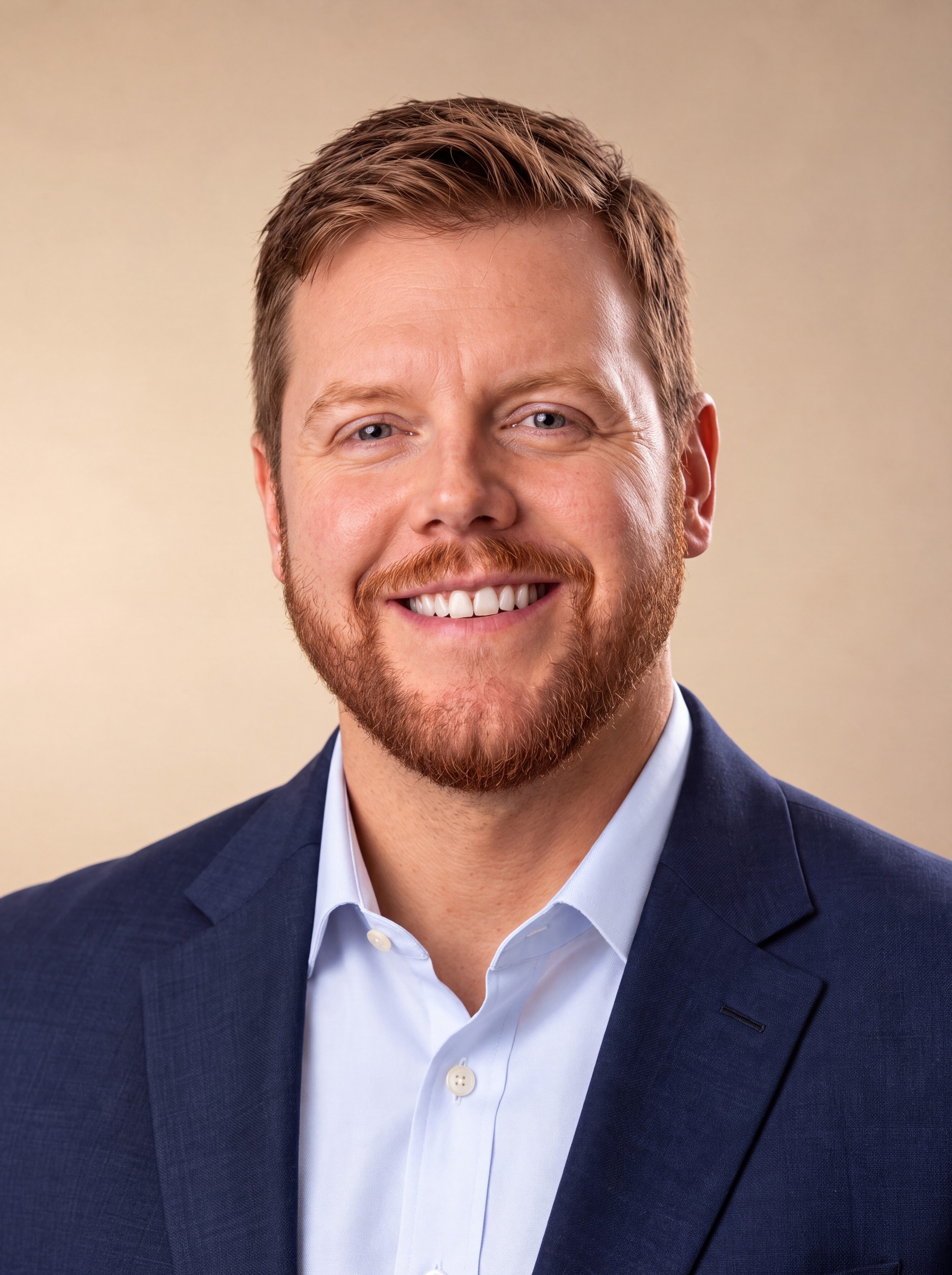 Riley Baker Clubb, Founder. Tap portrait to reveal biography.