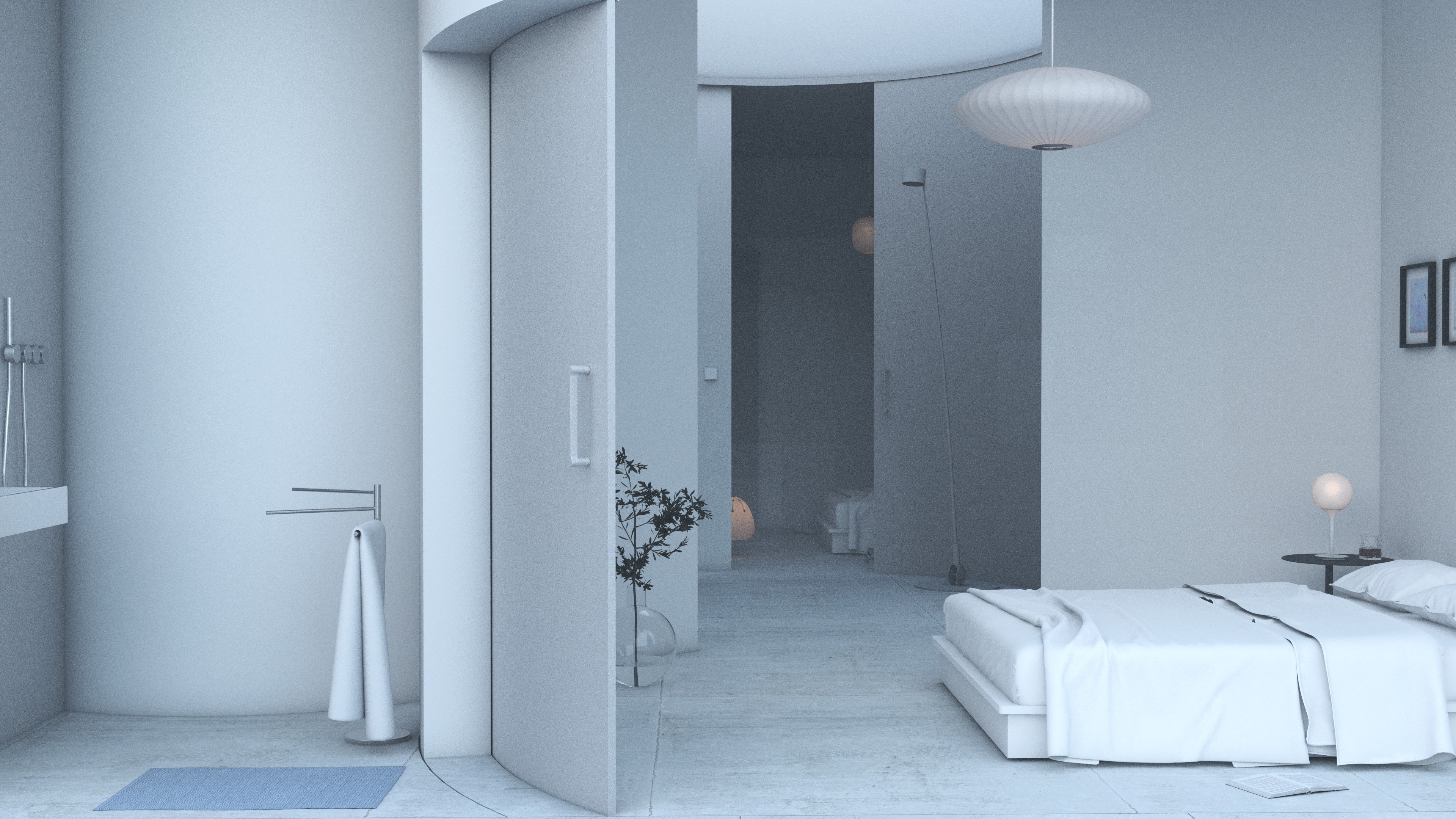 Maison lac Annecy chambre