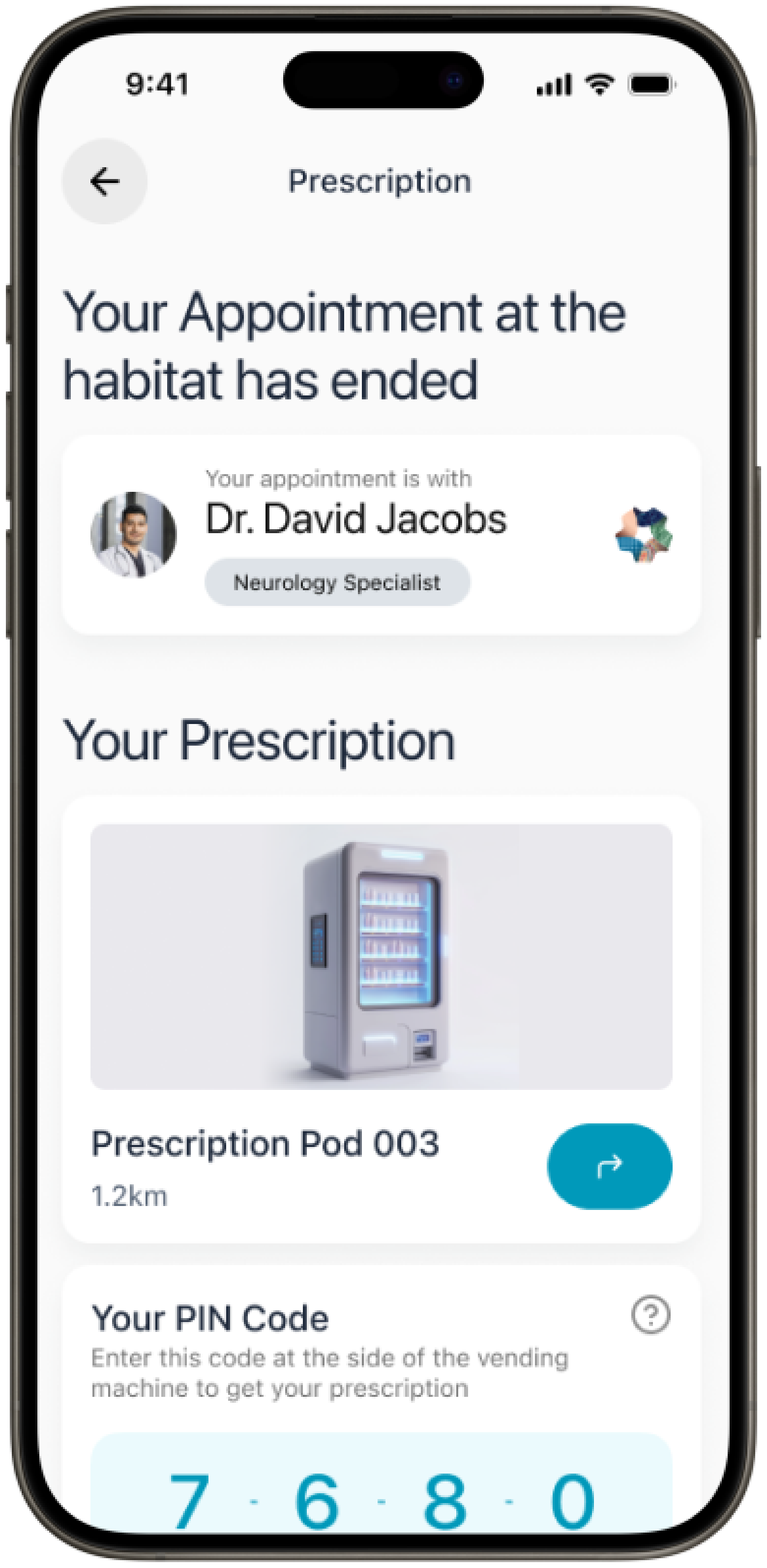 Healthcare app for new healthcare app