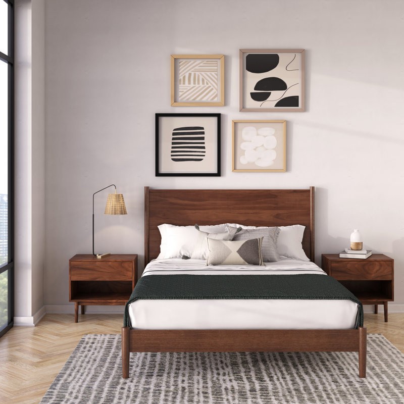 Built with premium materials, the antigua solid wood bed ensures lasting comfort and support.