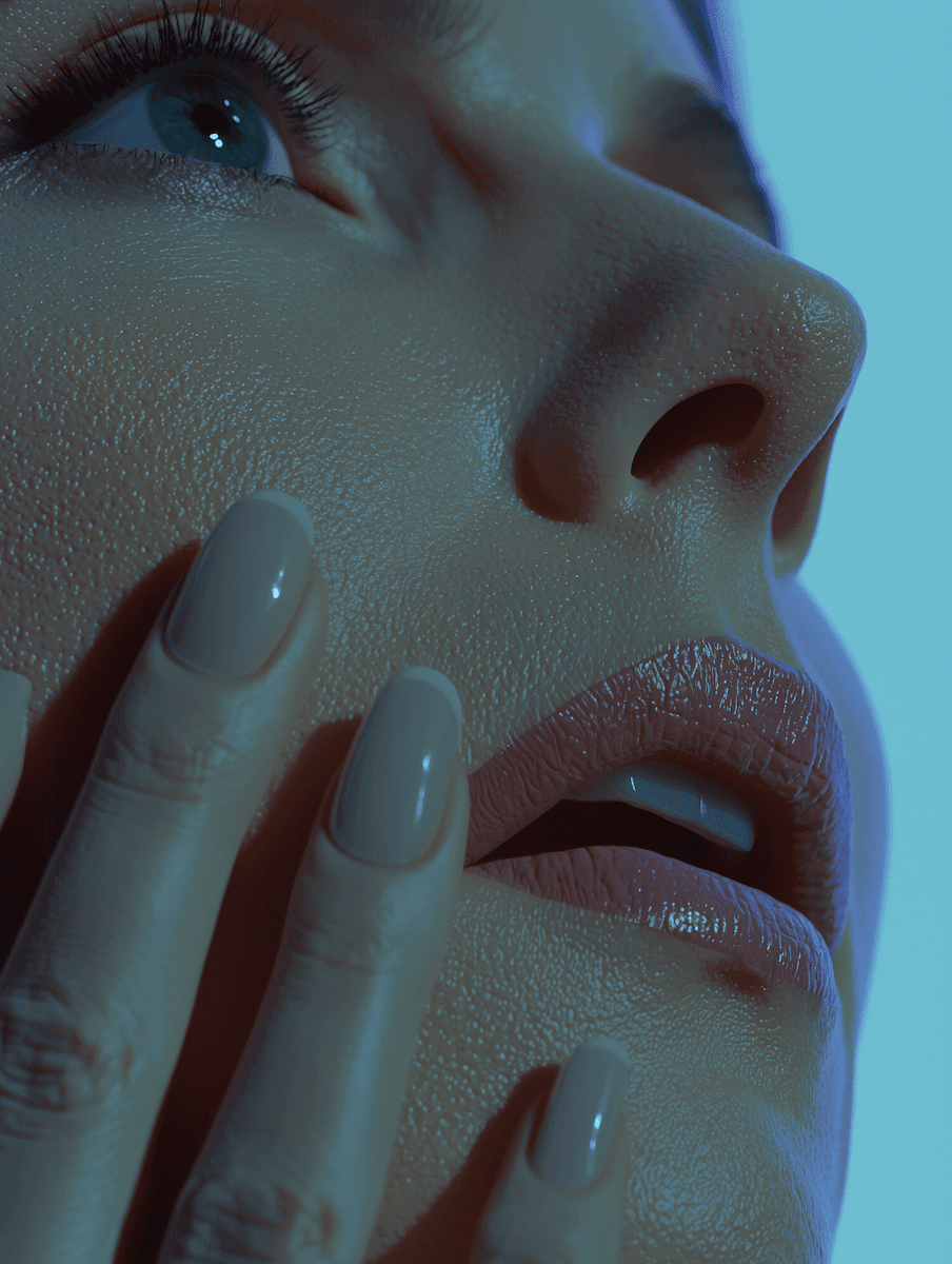 Closeup Portrait of a women