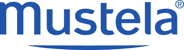 Logo mustela, marque proposée par la pharmacie d'Ecquevilly