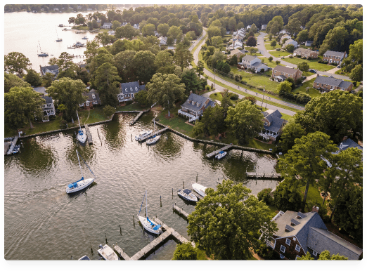 Properties by water near Arnold, MD