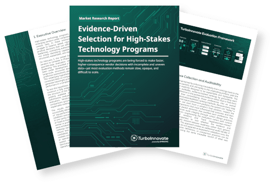 Evidence-Driven Vendor Selection for High-Stakes Technology Programs