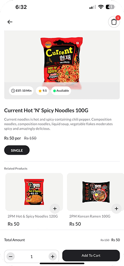 Chhittoo App Product Page UI