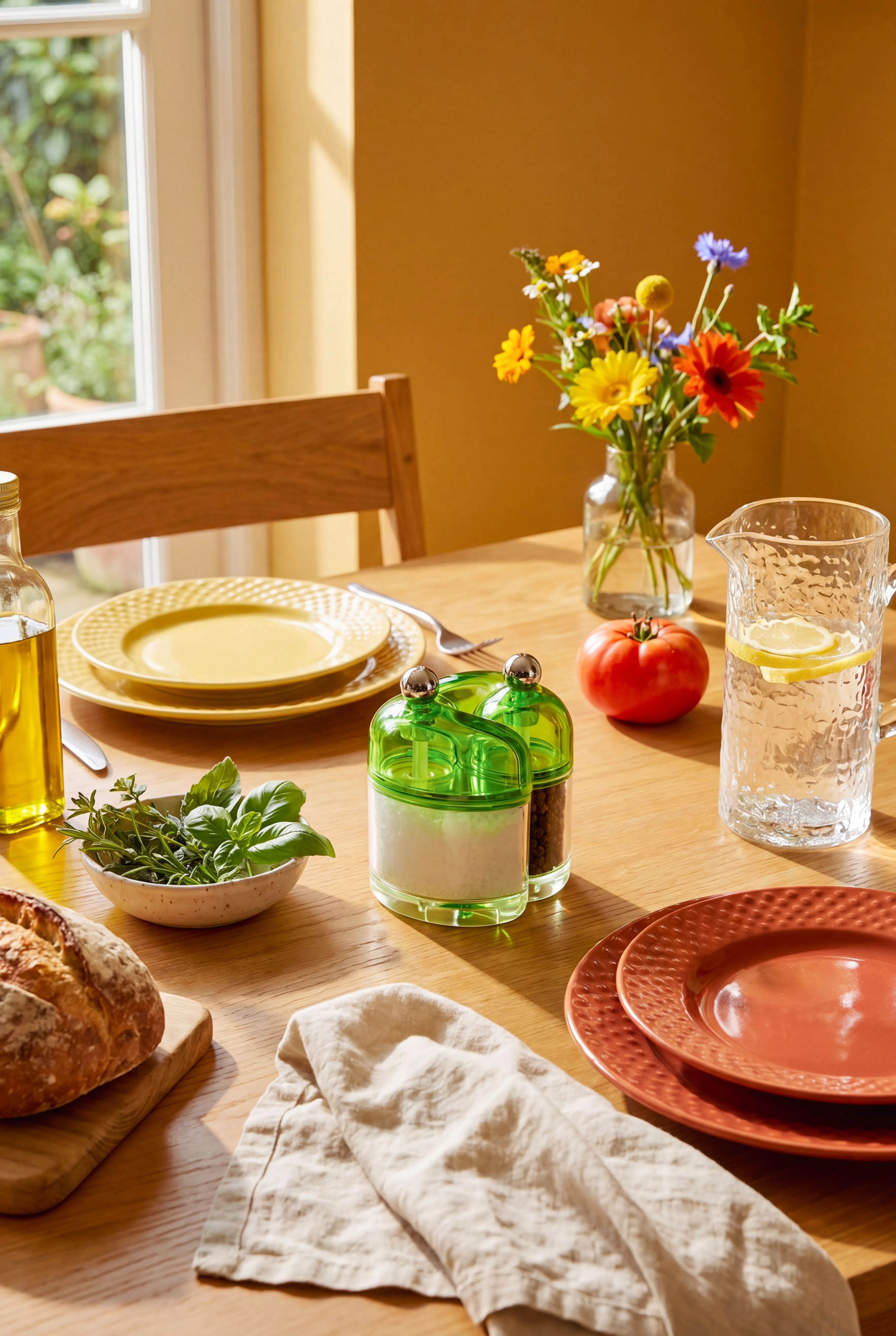 Redesigned GLOBAL cherry wood chopping board with premium materials and refined product construction