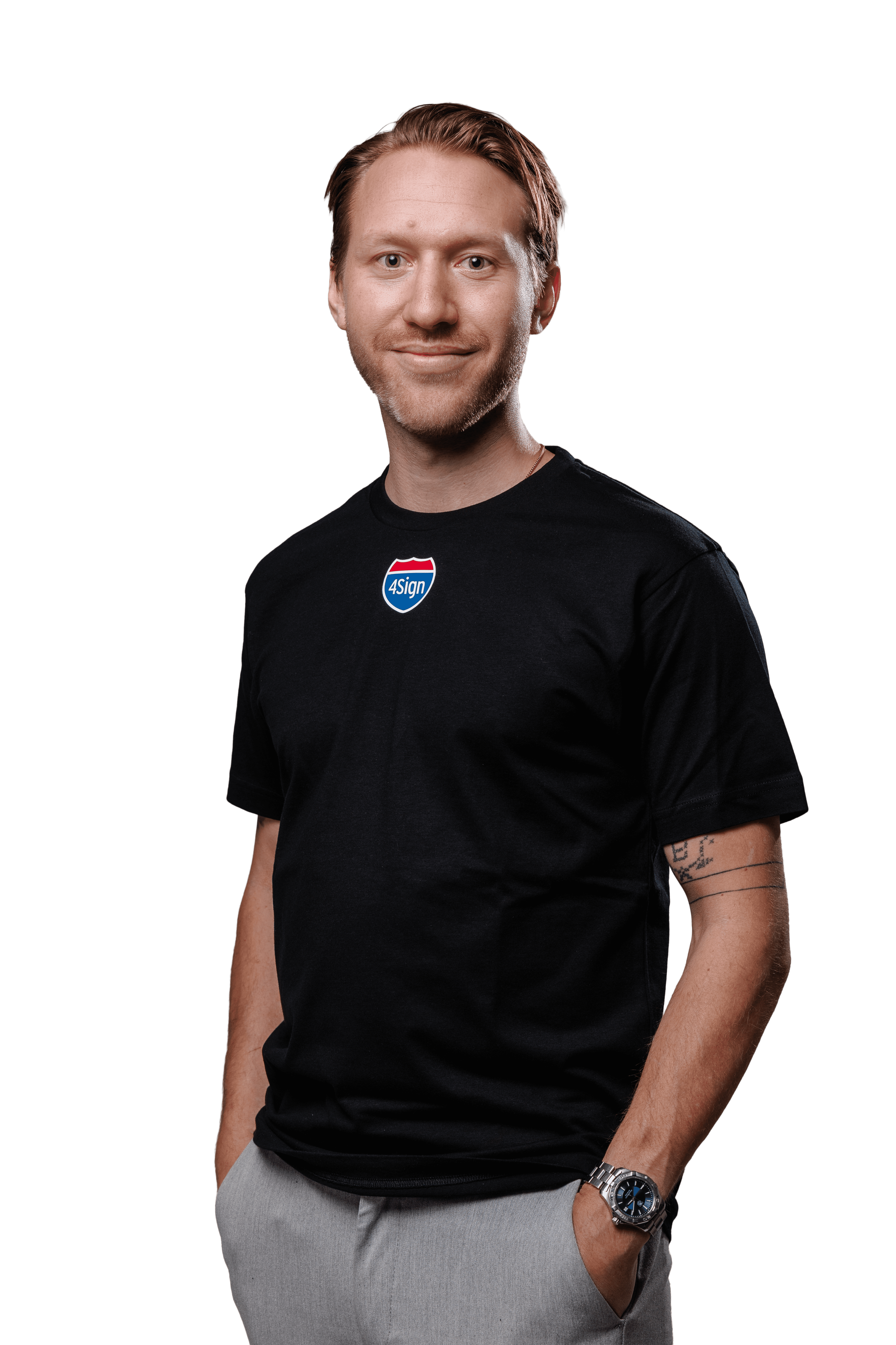 Eva butiksansvarig profilkläder 4Sign Gävle