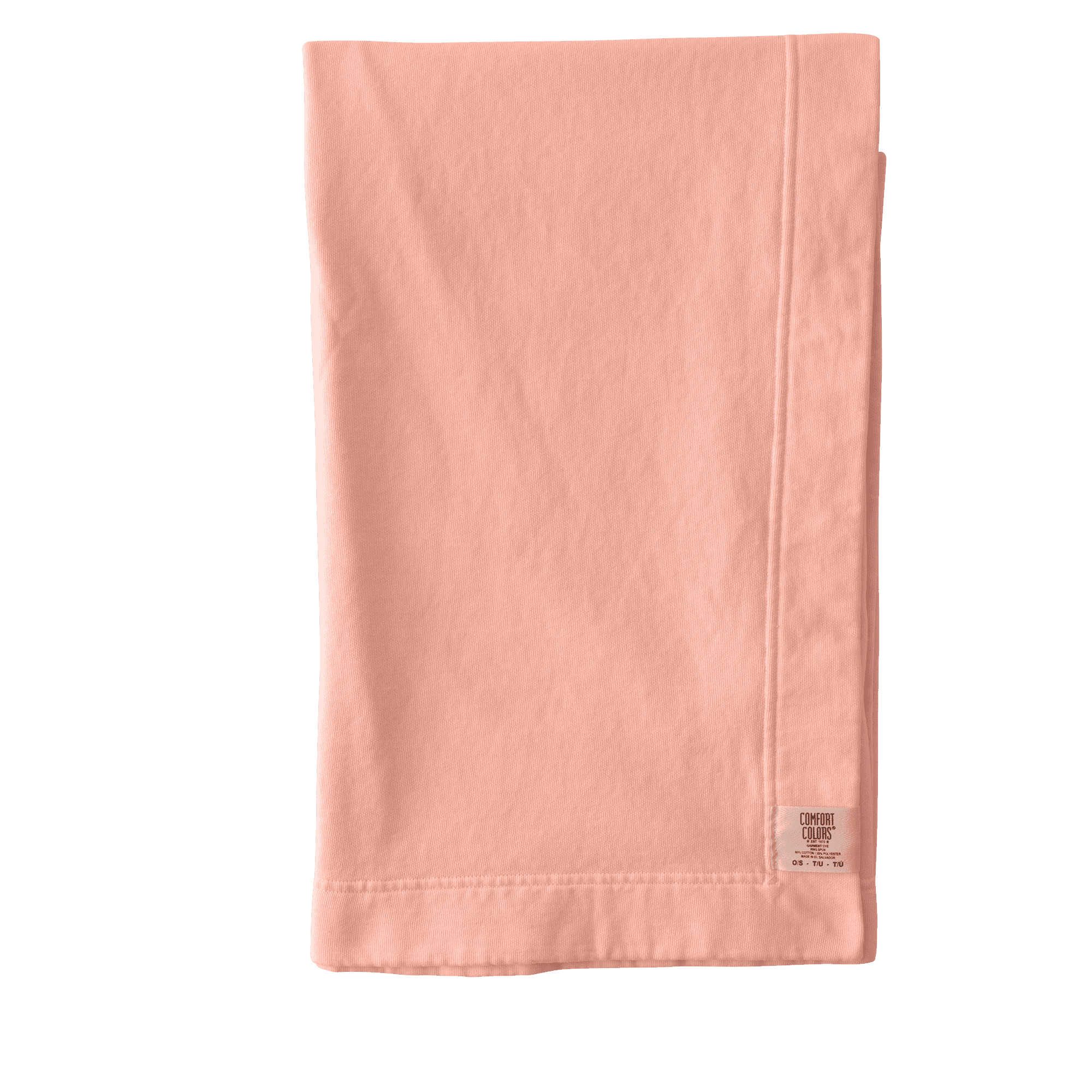 Comfort Colors Blanket in Peachy Color