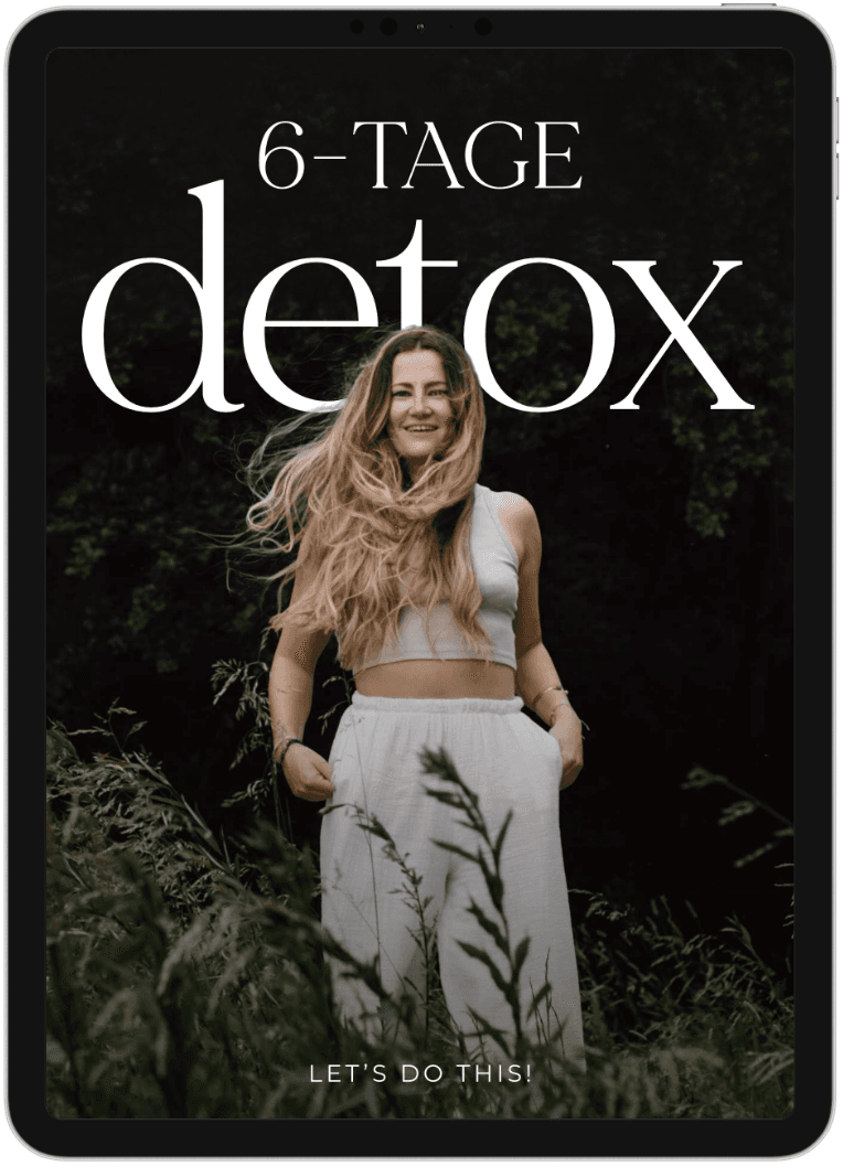 Detox Kurs, dargestellt als iPad