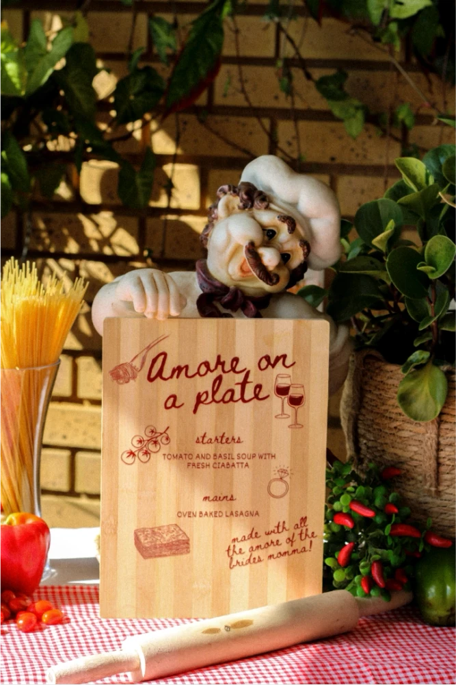 custom menu sign