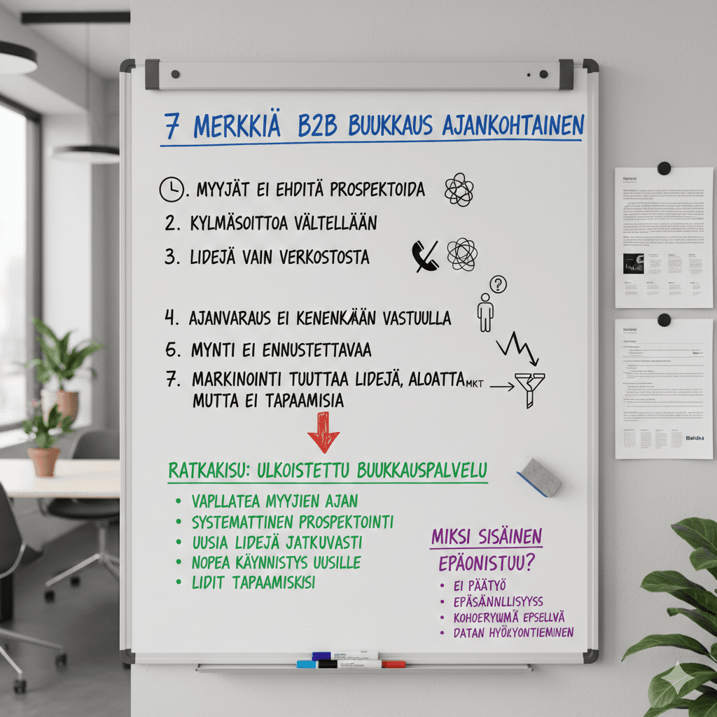 Miksi ulkoistaa buukkaus