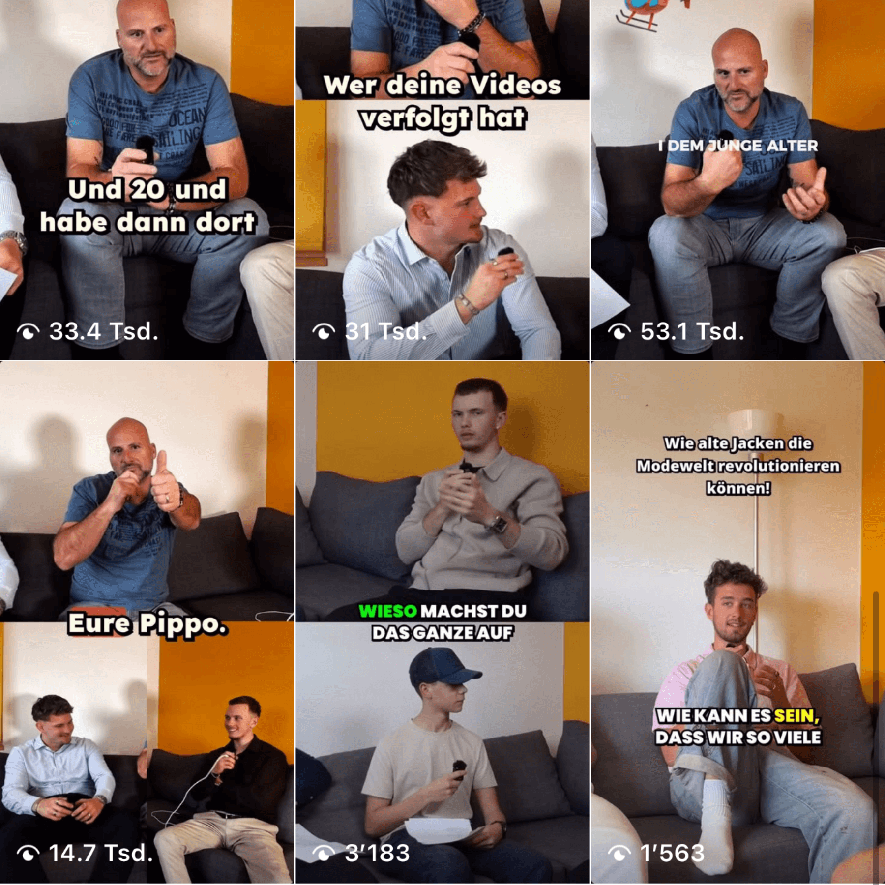 Feed von Klartext von zwei Kanten (Alperna Resultat) 