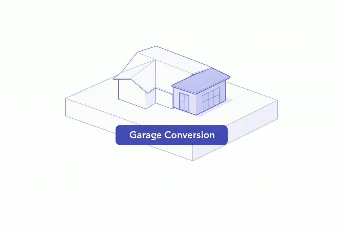 Uni Construction ADU design and construction - Garage Conversion - exterior inspiration image