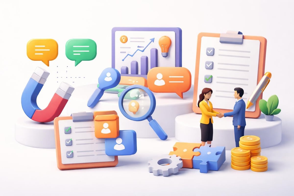 Sales work daily activities