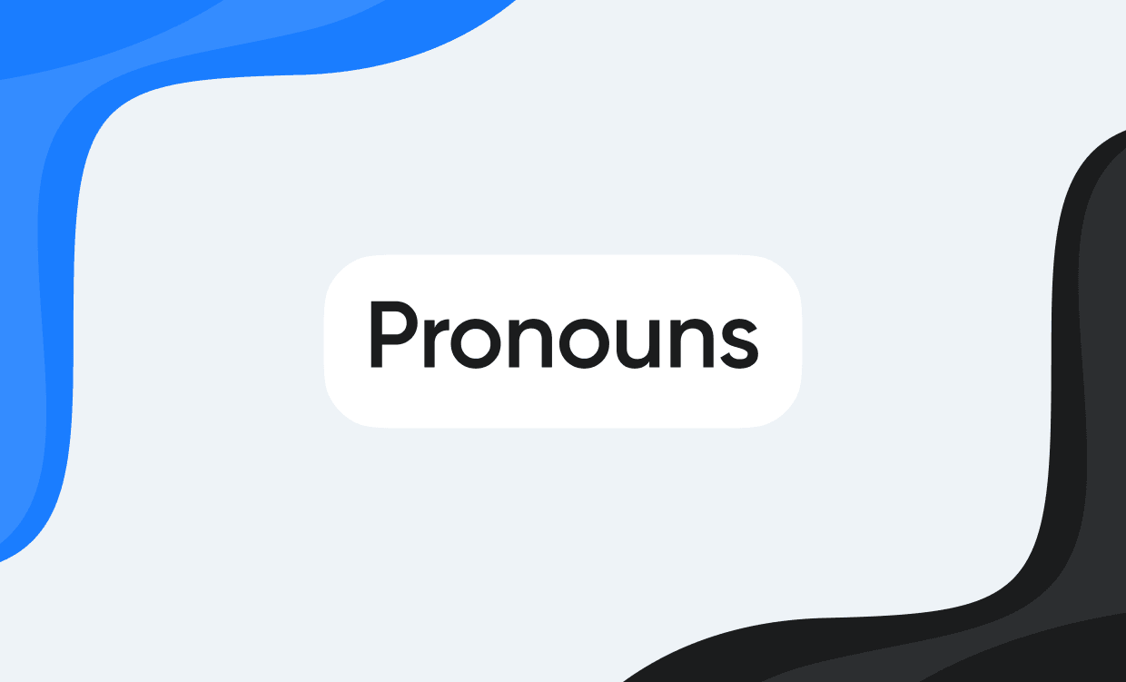 Pronouns in English