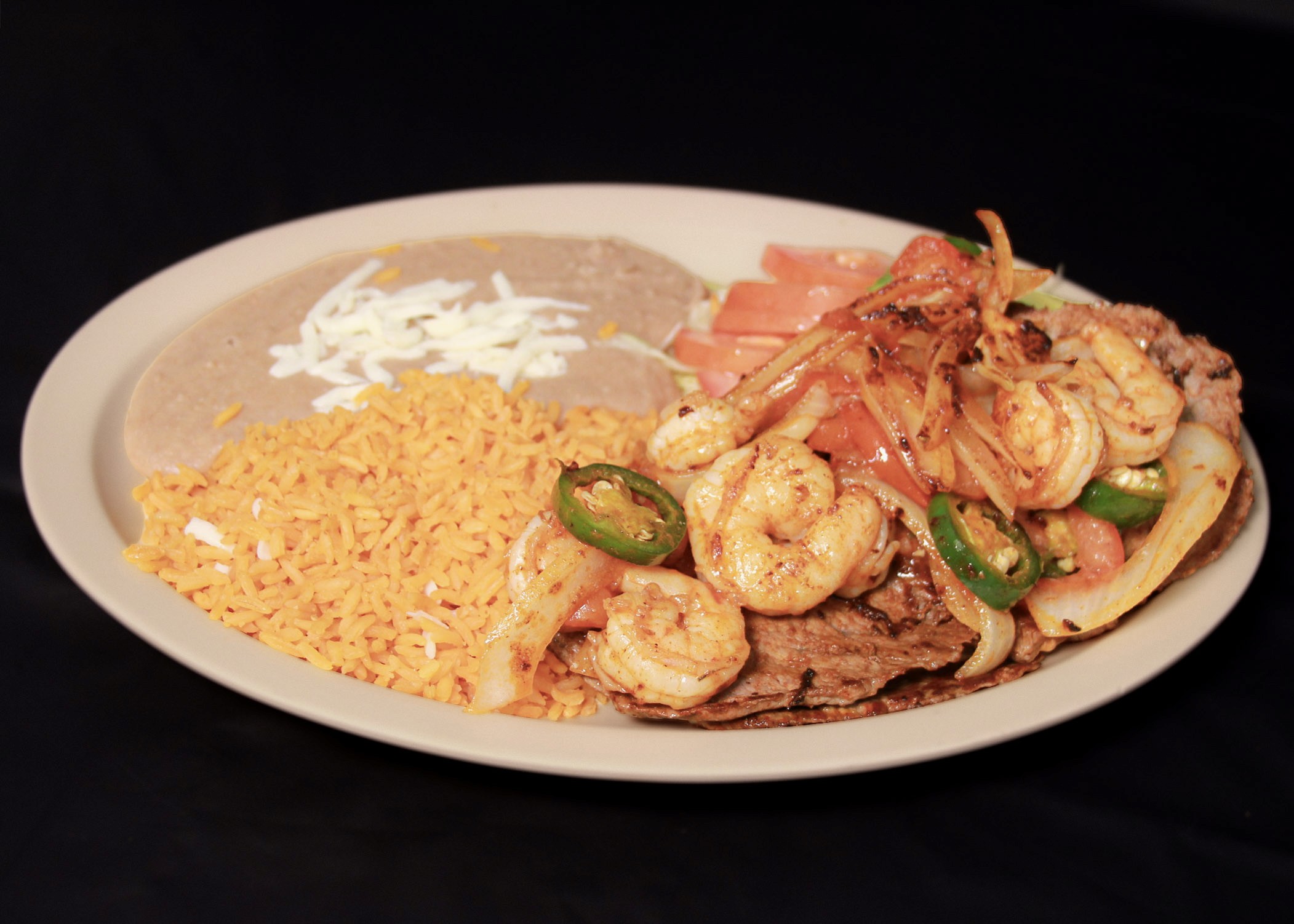 Asada con Camarones — Tacos El Sobrino