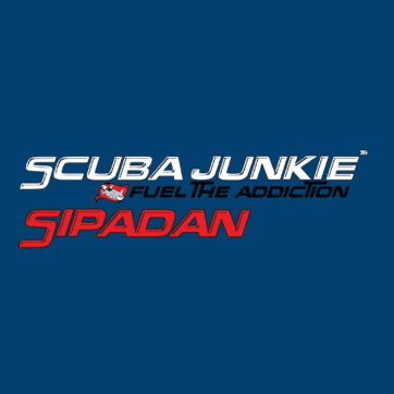 Scuba junky sipadan dive center scuba diving center indonesia company logo