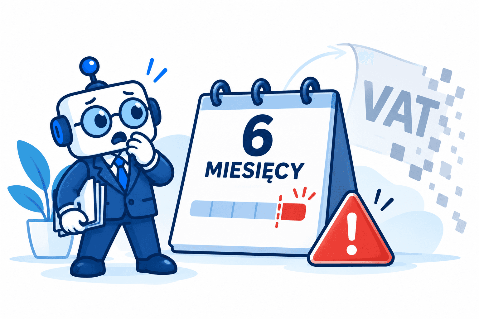 Księgobot i 6 miesięcy – ważny termin VAT.