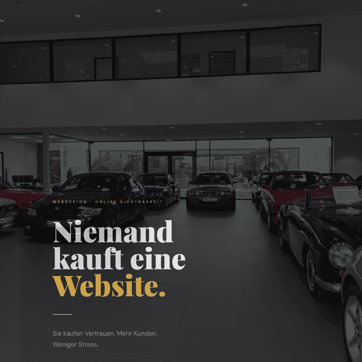 niemand kauft eine website