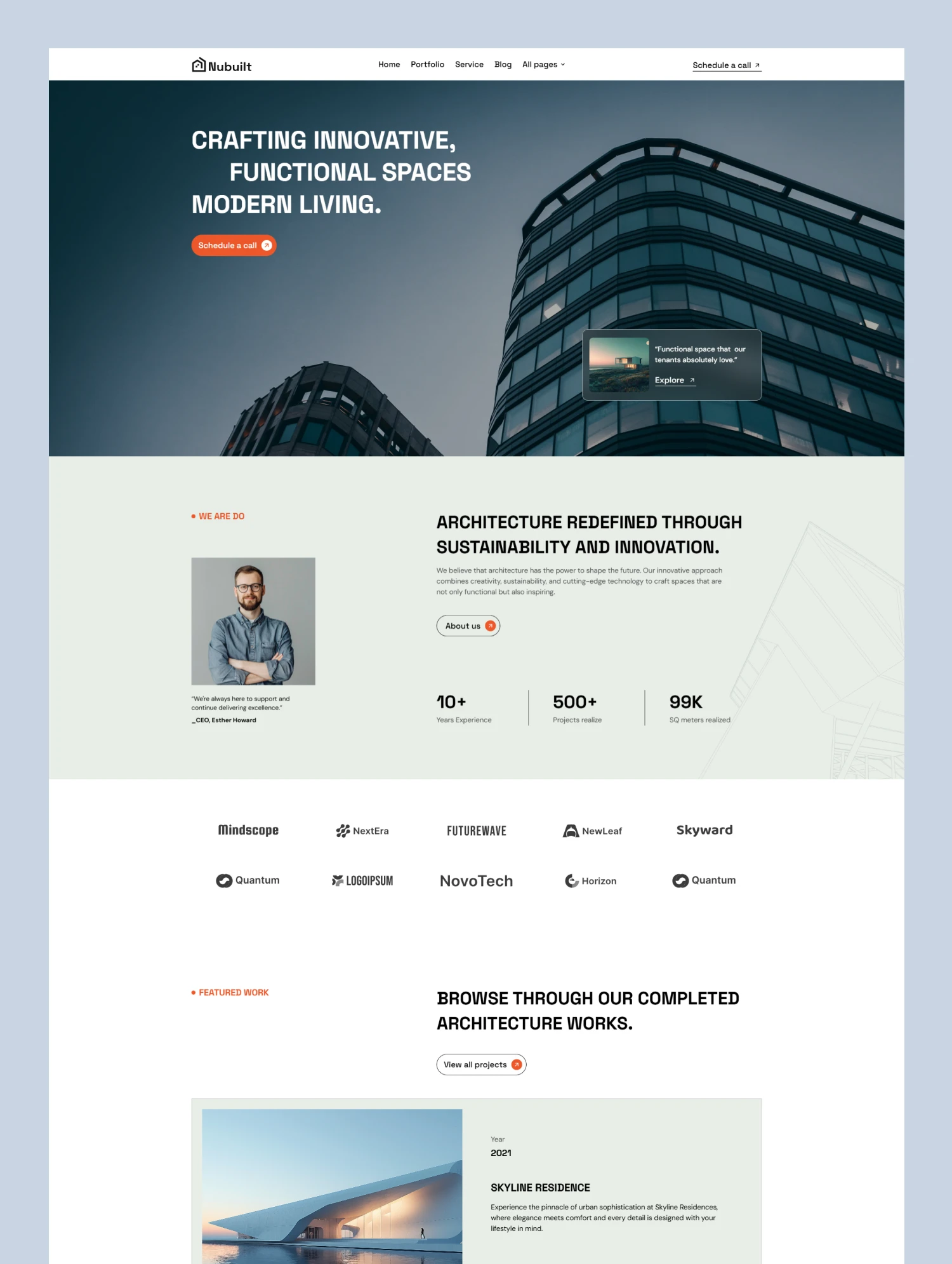 Event Website Template
