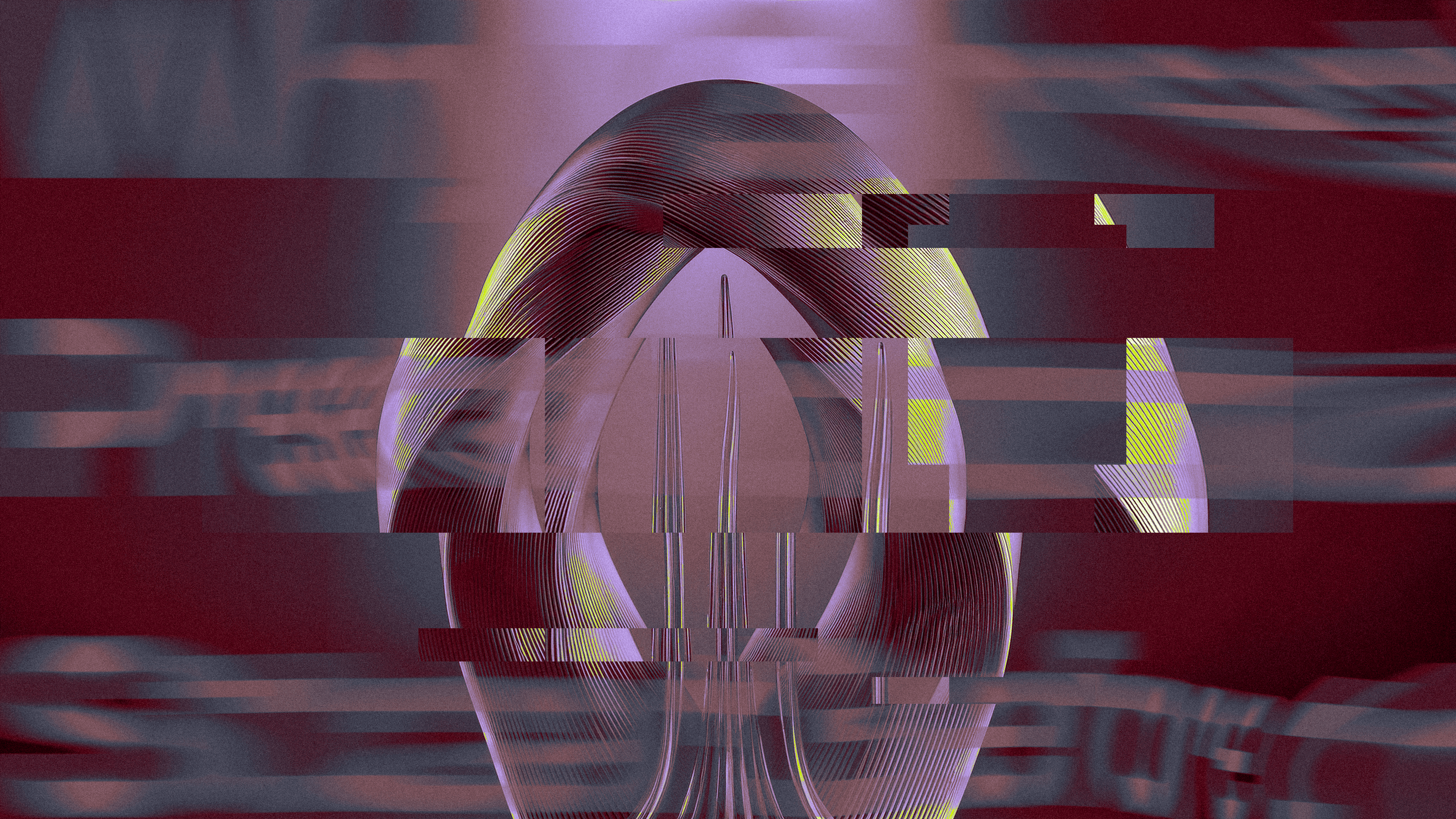 abstact, modern, 3d shape, with Bodaworks. brand colours, atmospheric, futuristic, typography blurred.