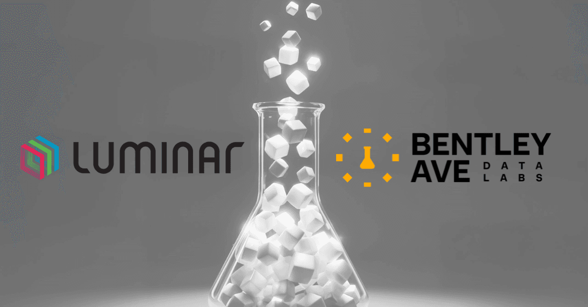 Luminar and bentley ave logos
