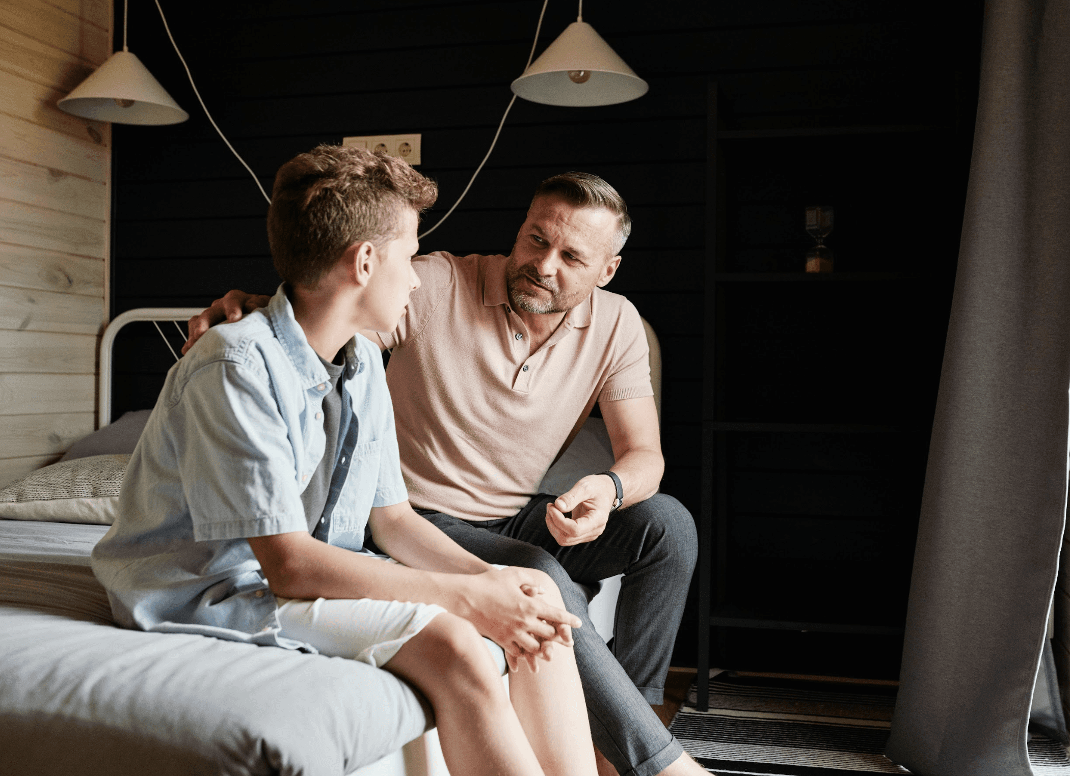 Conversion Truth for Families: Truth in red behind looking glass