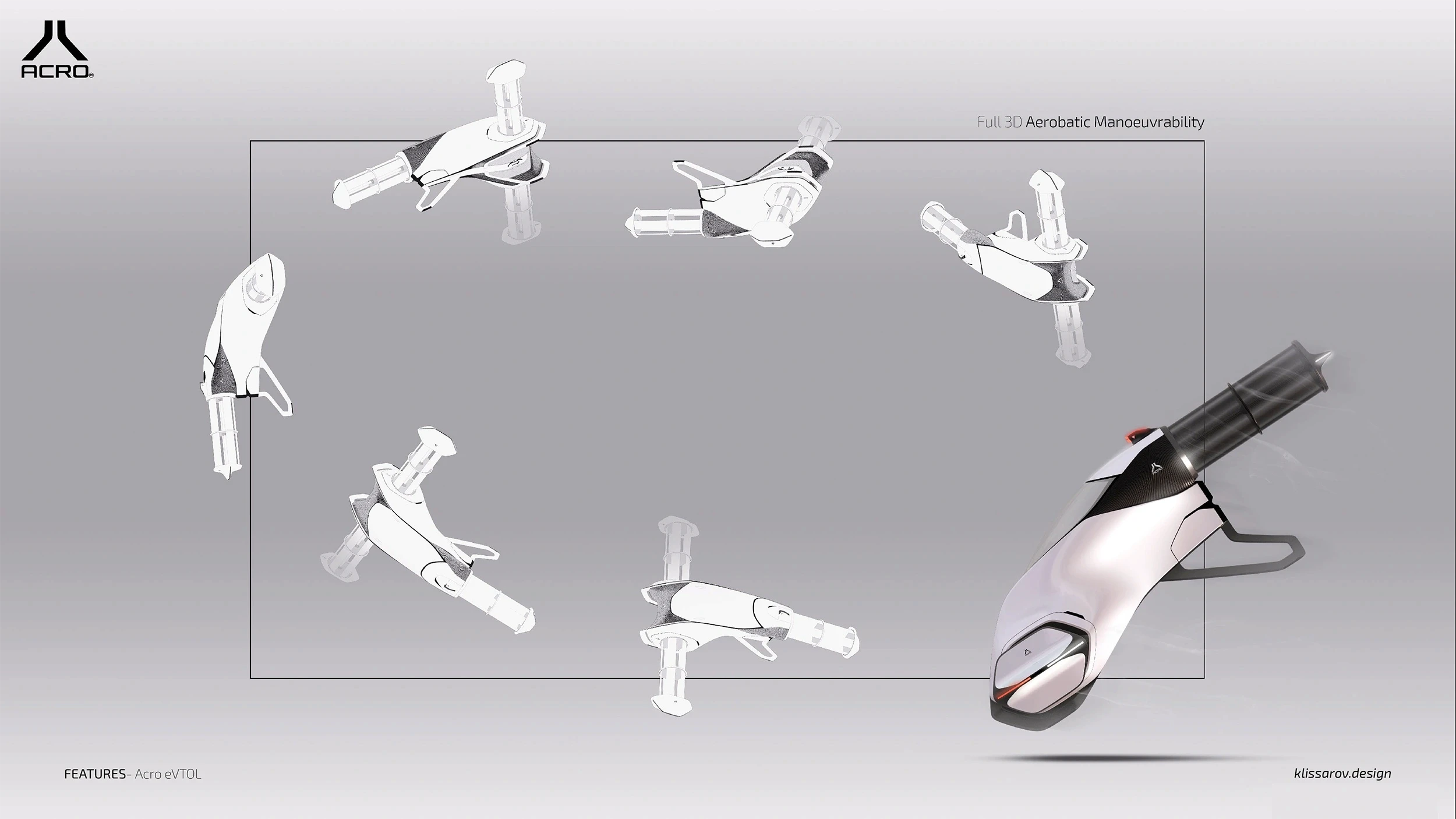 acro evtol design features