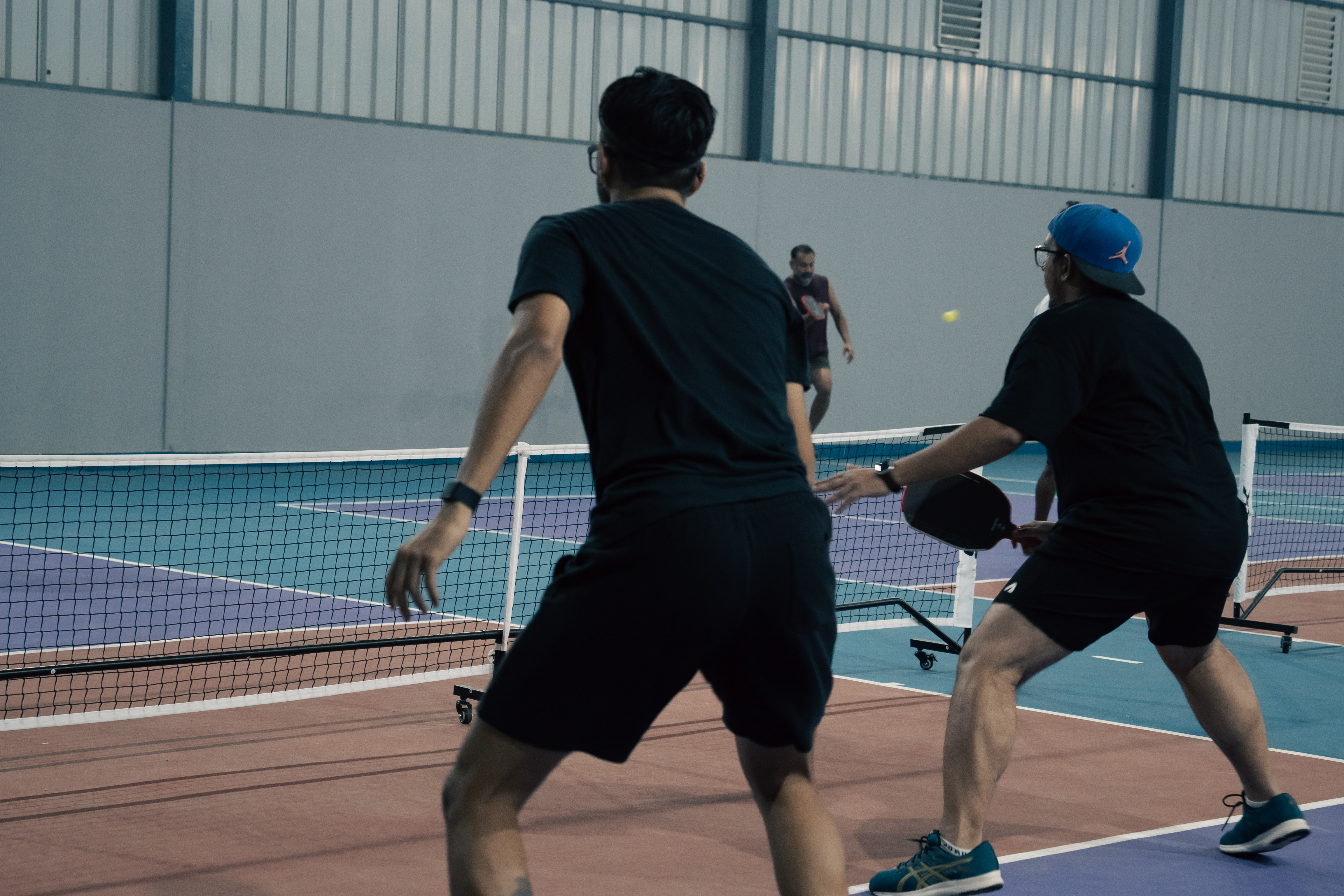 Dynamic picture of a cyclist riding downhill