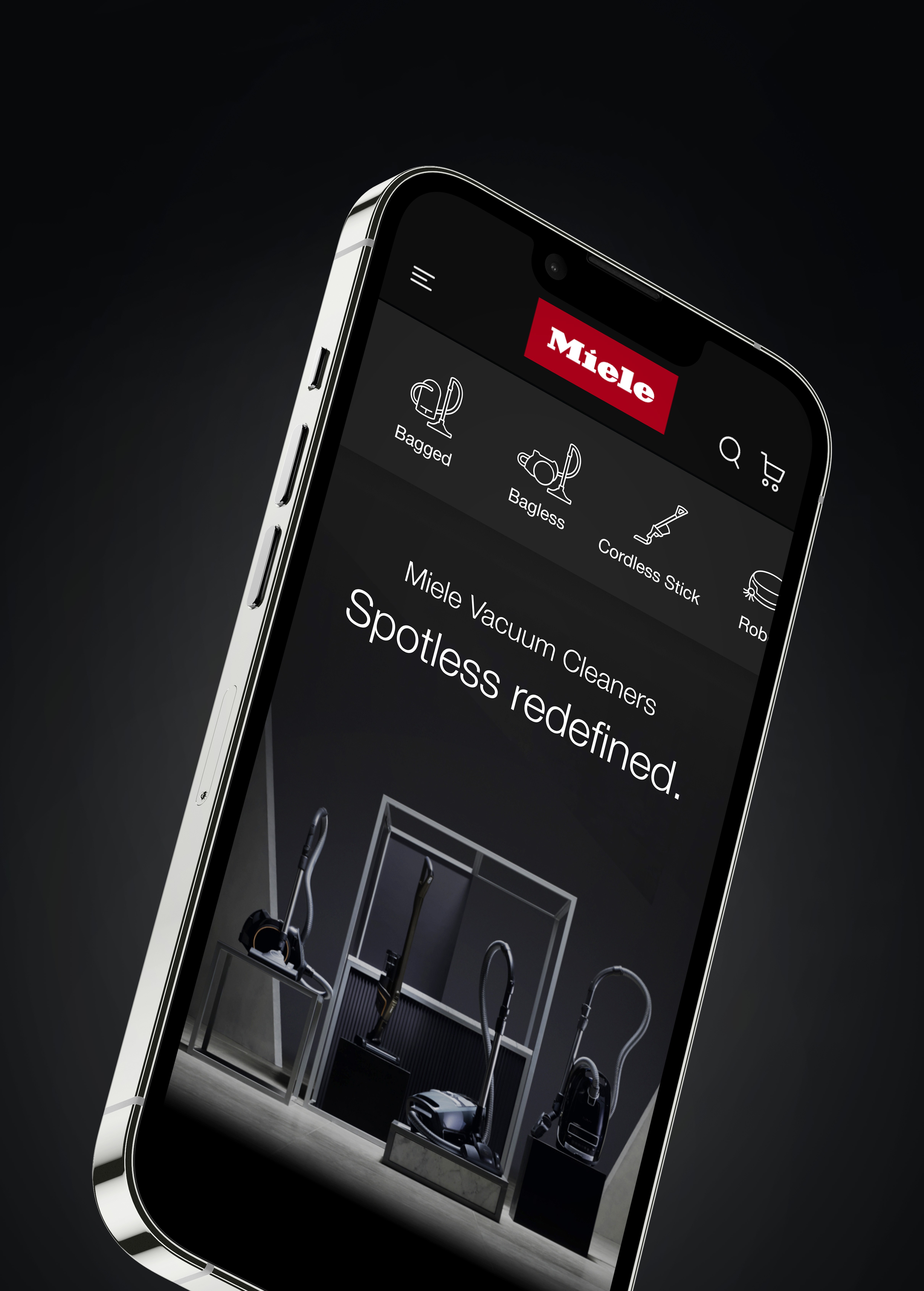 Miele - Category pages