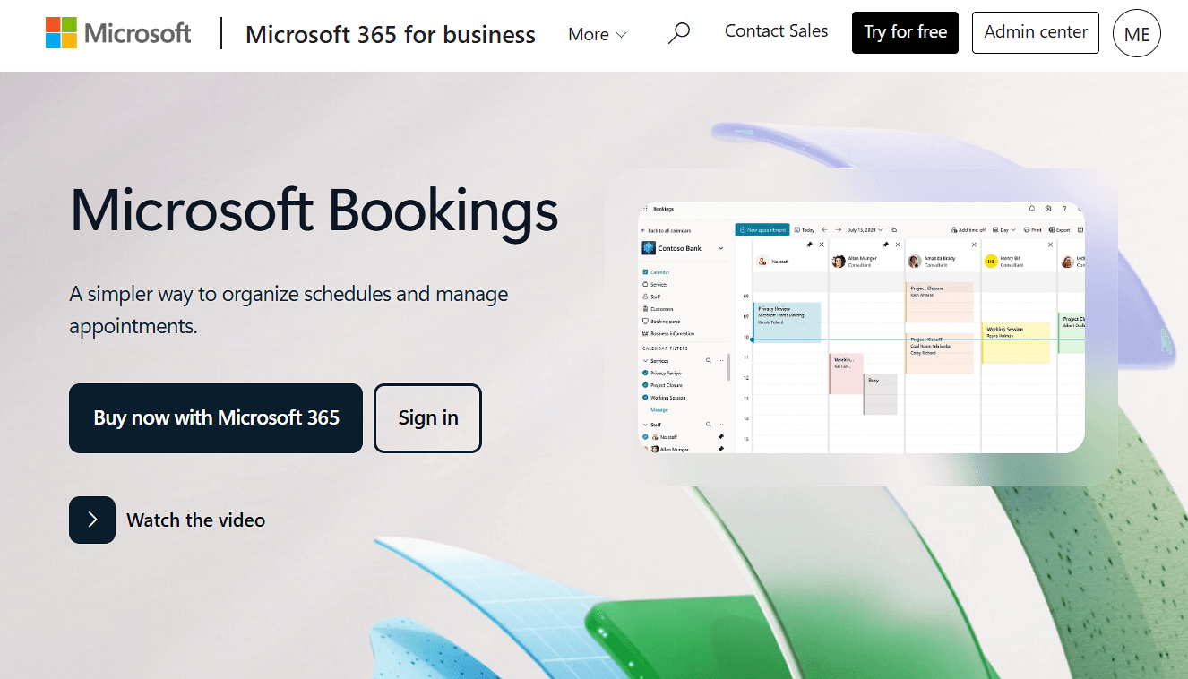 Microsoft Bookings