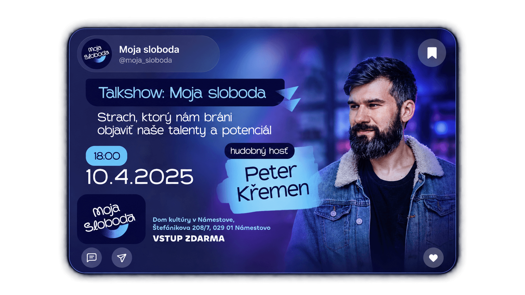 Moja sloboda – hostka Anežka