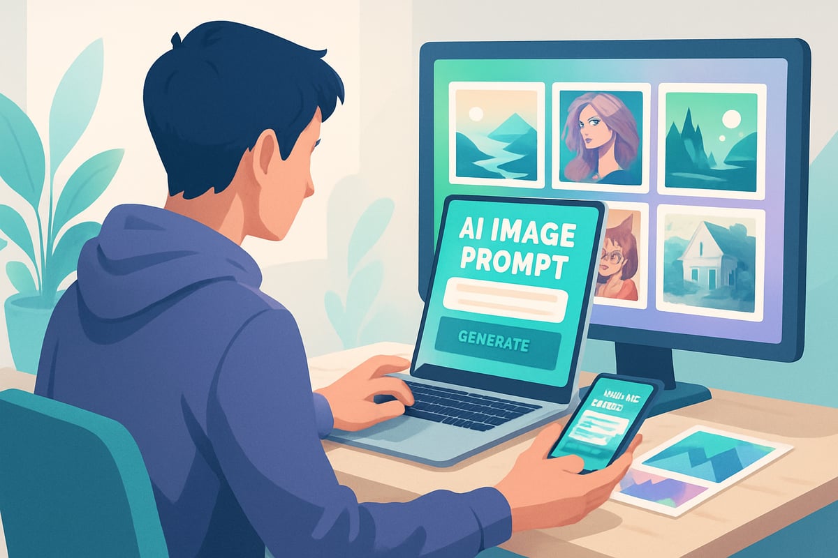 How AI Image Prompt Generators Work: Step-by-Step Guide
