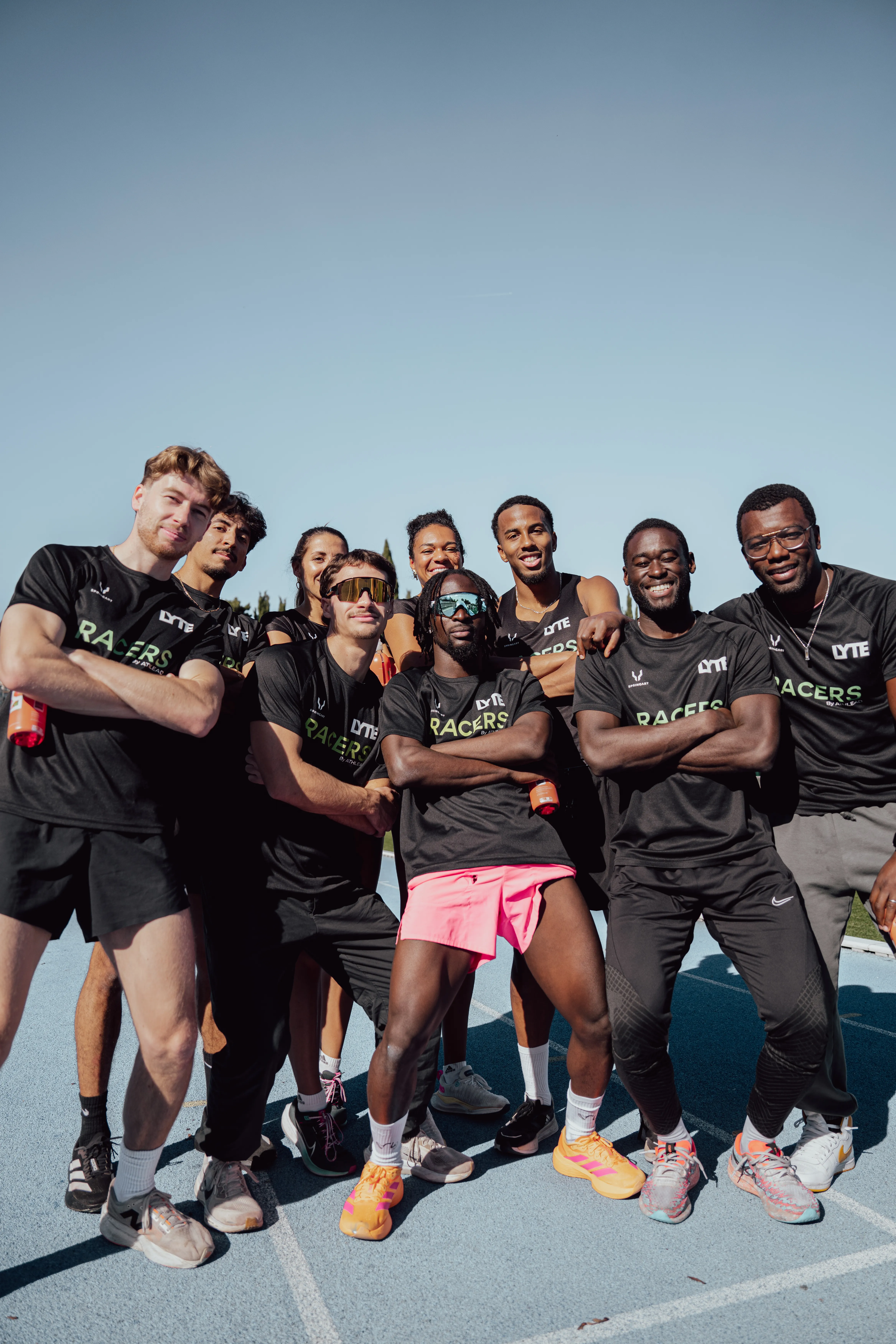 RACERS BY ATHLEAD sprinteurs français représentées par ATHLEAD AGENCY