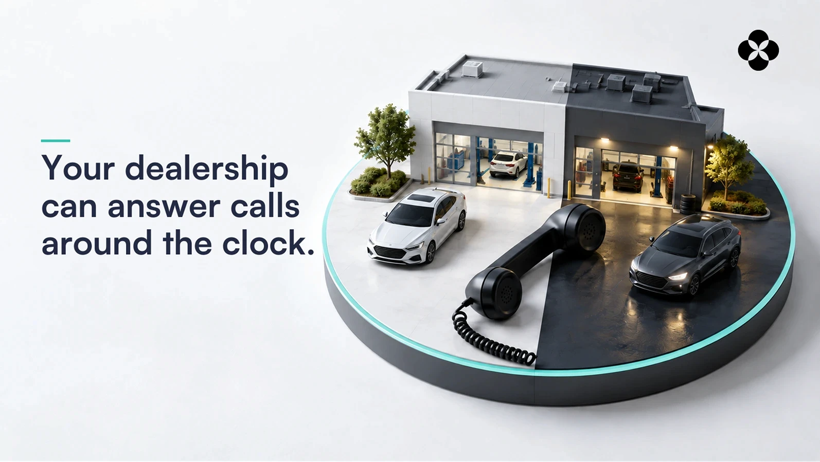 your dealership can answer calls around the clock