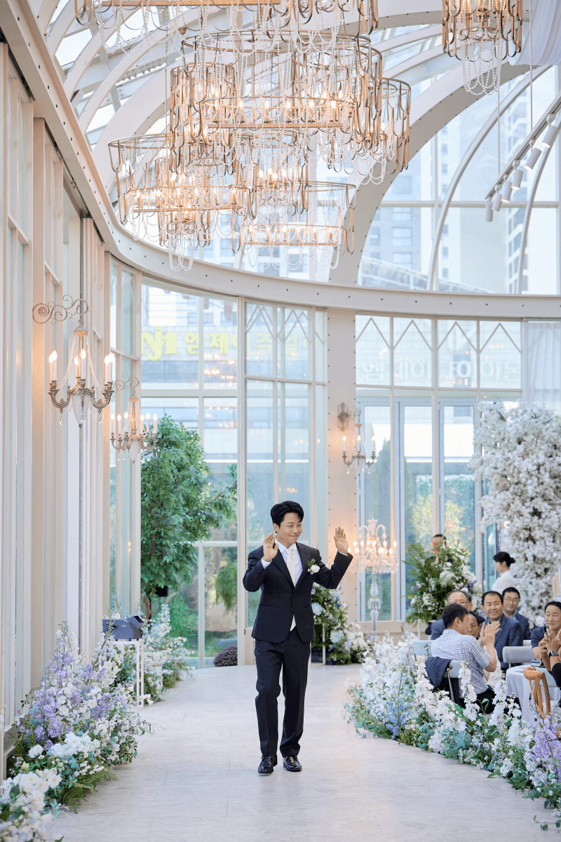대전 씨엘드포레 본식스냅 촬영 후기 | 디어데이스냅이 담아낸 단독홀 첫예식 자연광의 화사함