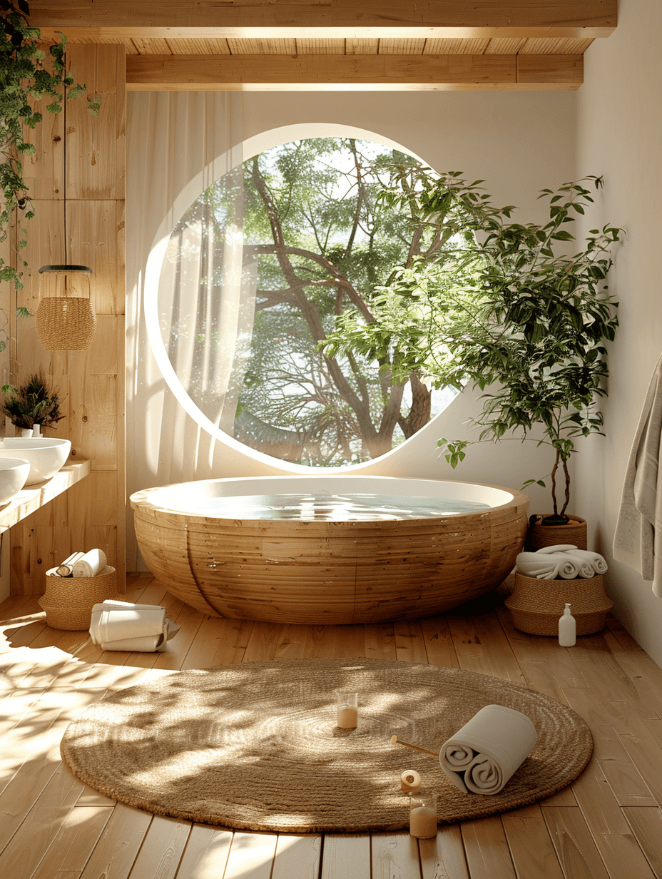 Soothing Spa-Inspired Bathroom