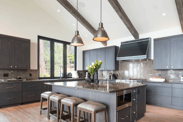 Modern kitchen with improved storage and open layout